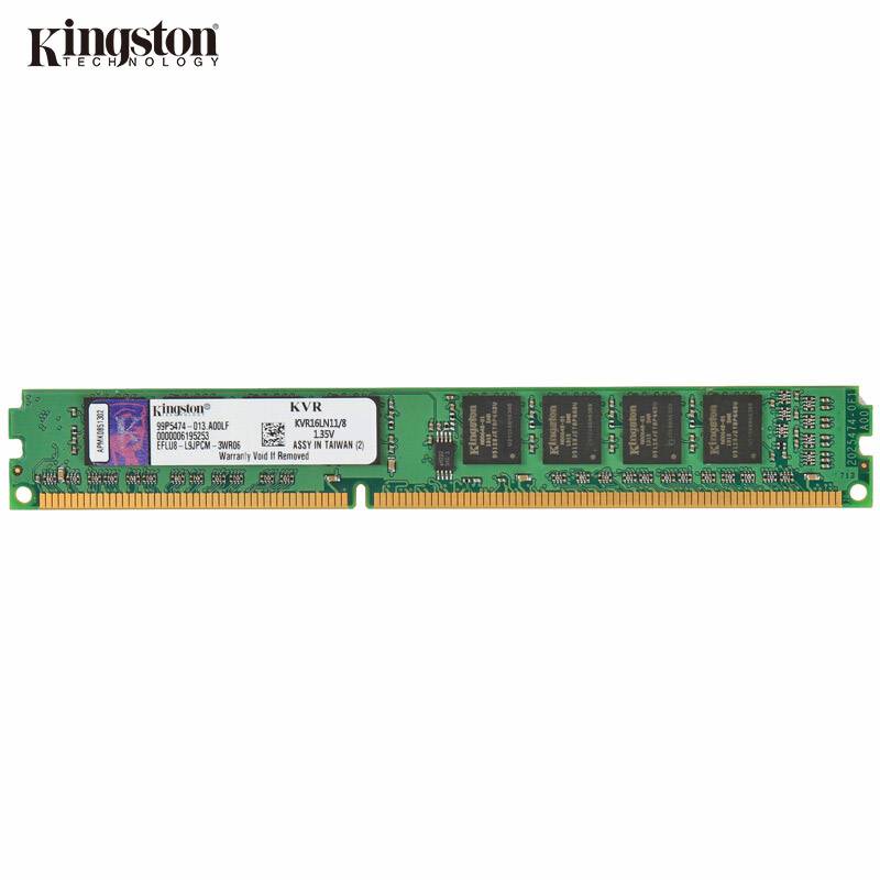 金士顿(Kingston) DDR3 1600 8GB 台式机内存条 低电压版