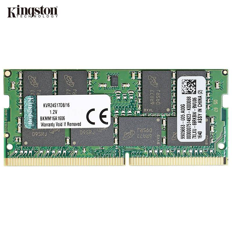 金士顿(Kingston) DDR4 2400 16GB 笔记本内存条