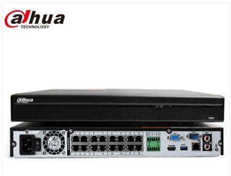 大華網絡監控硬盤錄像機 16路2盤位帶網線供電 H.265編碼 NVR高清監控主機 DH-NVR4216-16P-HDS2